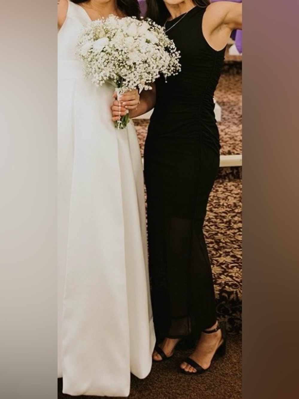 Black Donna Morgan Dress